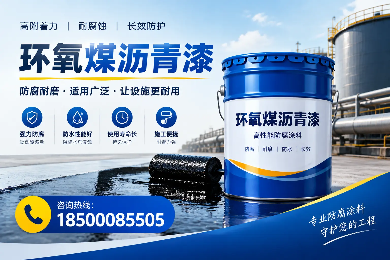 环氧煤沥青漆与其他涂料的对比分析，助力顺城企业决策